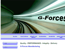 Tablet Screenshot of gforces.com